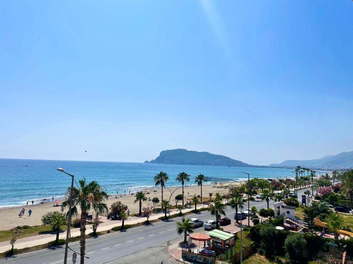 Sa Apartments! Beachfront Apartment With Sea View & Pool Alanya Buitenkant foto