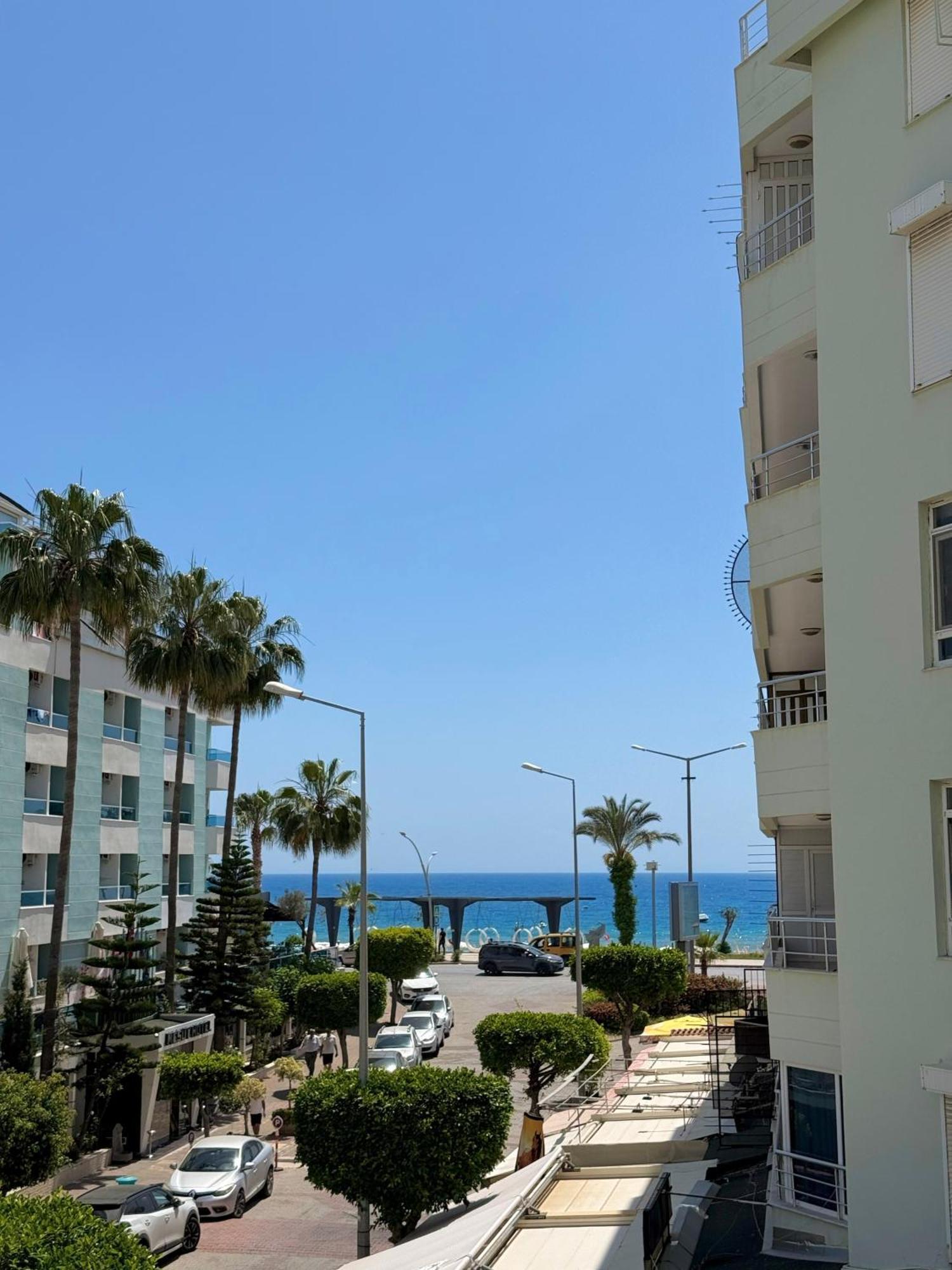 Sa Apartments! Beachfront Apartment With Sea View & Pool Alanya Buitenkant foto