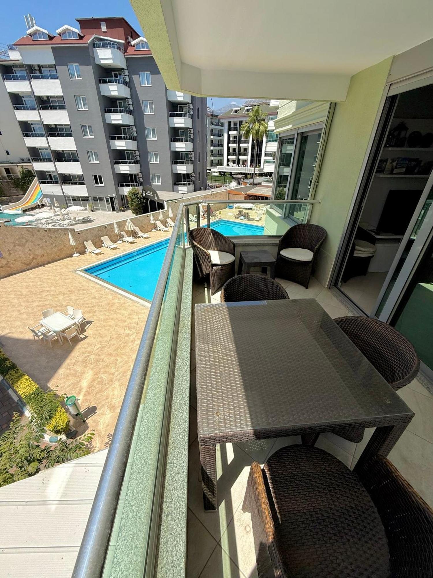 Sa Apartments! Beachfront Apartment With Sea View & Pool Alanya Buitenkant foto