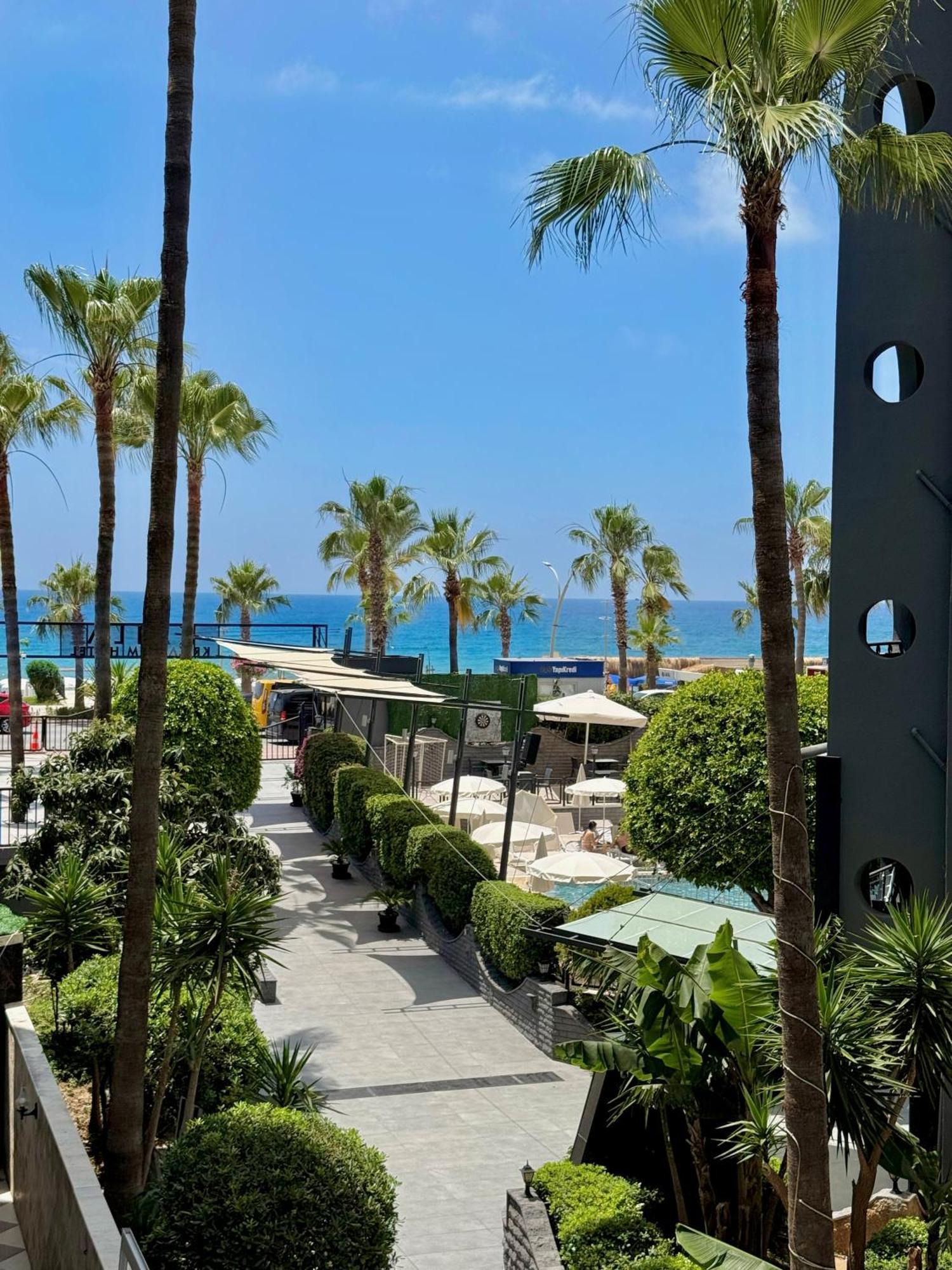Sa Apartments! Beachfront Apartment With Sea View & Pool Alanya Buitenkant foto